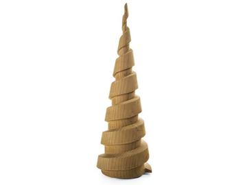 XMAS_DR - Christmas cedarwood decorative object by Riva 1920 - view 2
